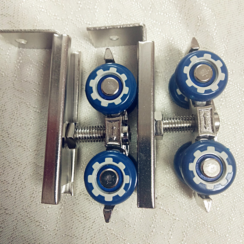热销鼎兴四轮移门吊轮老式木门掉滑轮轨道轴承推拉式移动门吊滑轨