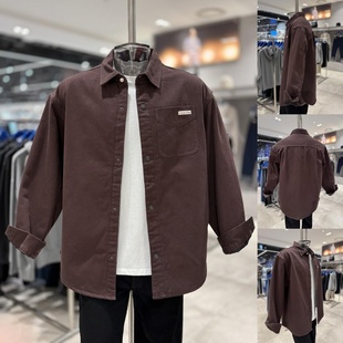 25秋4RD729G男韩版 韩国直邮代购 潮流复古美拉德牛仔外套 JEANS