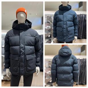 Eider 韩国代购直邮25春男士DUW25593连帽鸭绒中长款羽绒服