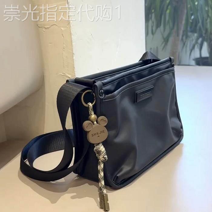 新加坡Cienda Kuelta 中性风休闲潮酷复古包包女式简约轻便斜挎包