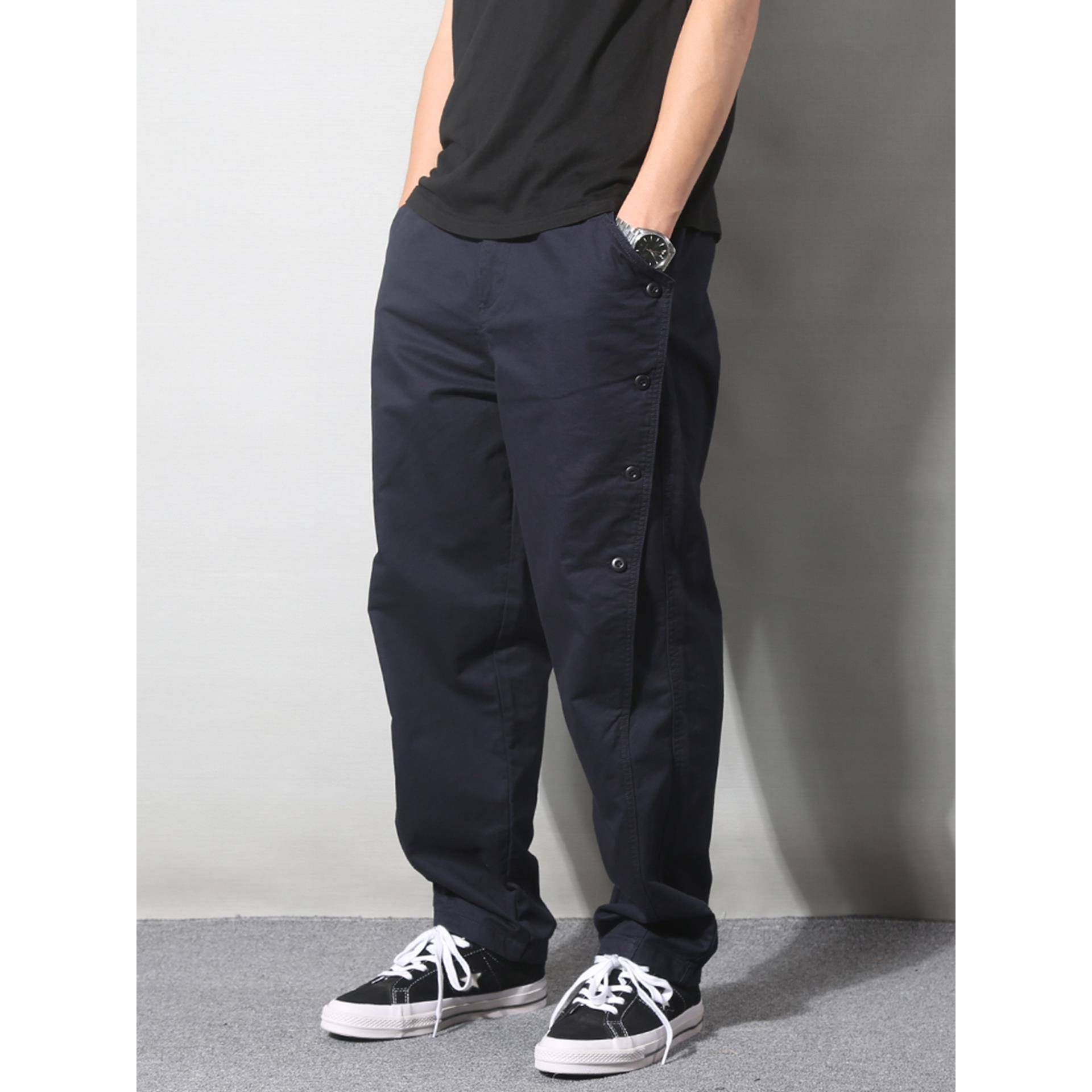 Home Daily~重磅工装裤男春秋覆古直筒宽松锥形哈伦裤休闲裤子男