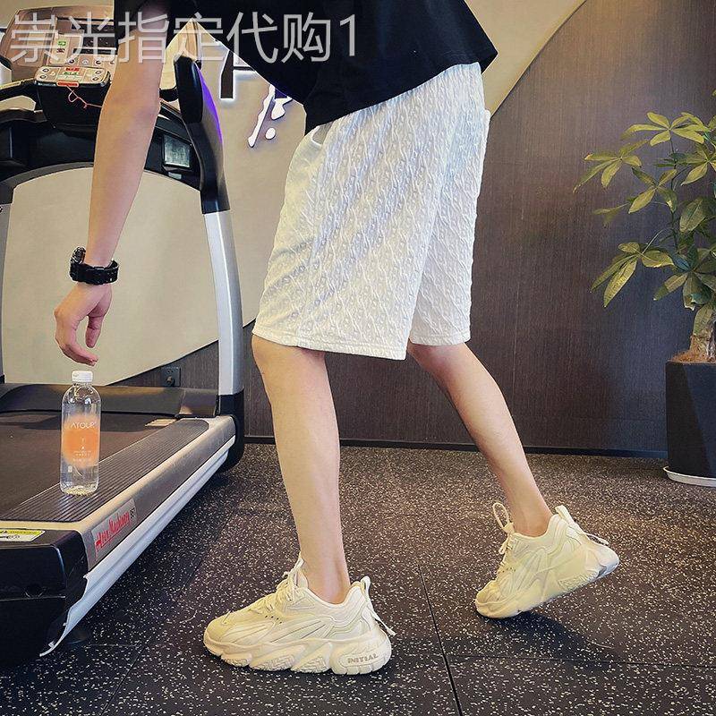 男士冰丝五分运动裤夏季凉感透气短裤 IKOPPOI青春活力高弹直筒休