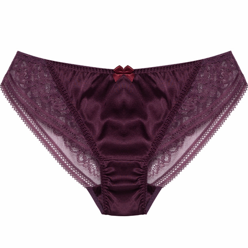 碧缇卡女士内裤桑蚕丝秋冬性感