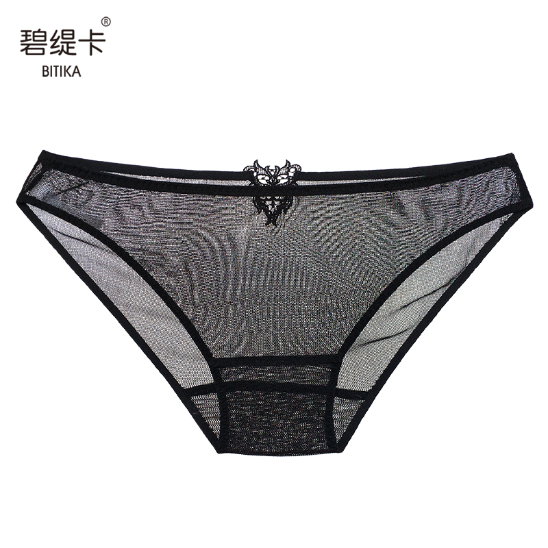 碧缇卡女式内裤性感透明低腰秋季