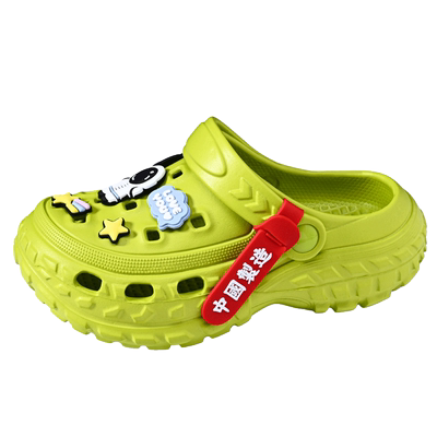 卡通儿童2025夏季新款防滑洞洞鞋