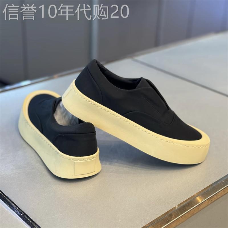 时髦穿搭风尚Minimalism Aquaman布面透气软底板鞋男跟舒适一脚蹬