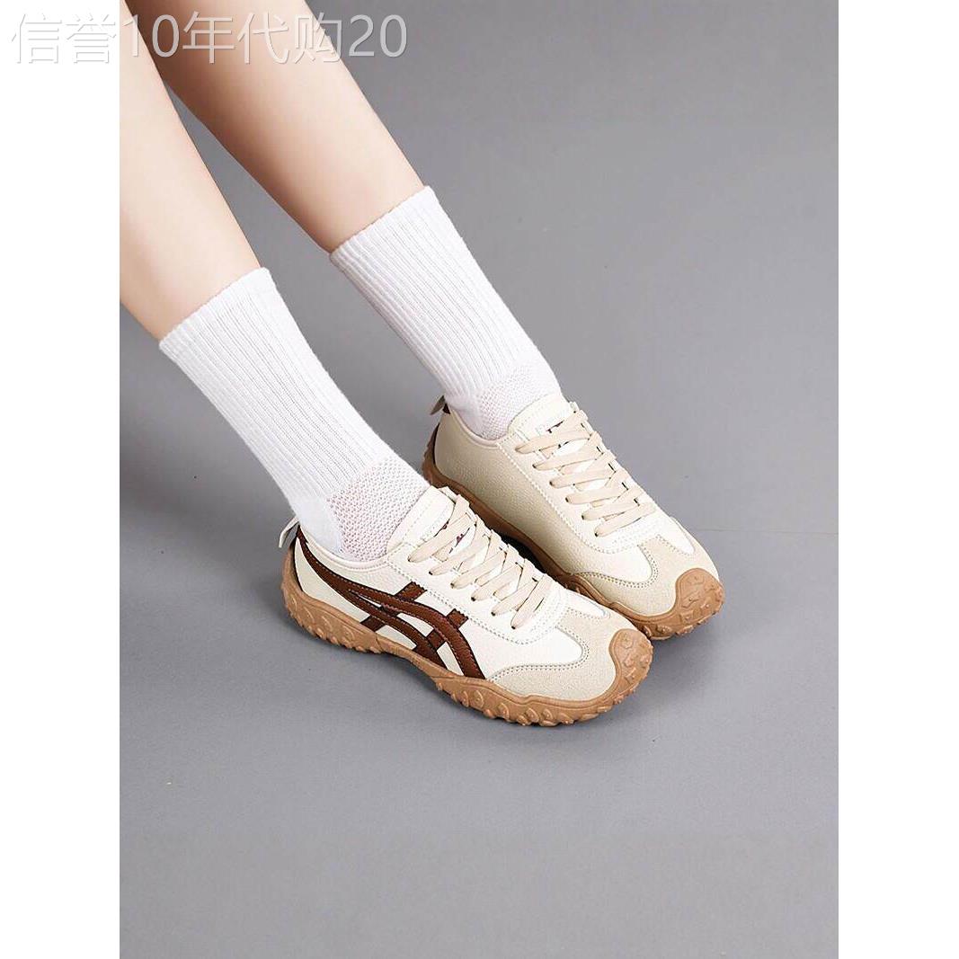 香港超软专用登山鞋女2026新款时尚百搭轻便系带平底运动鞋旅游鞋