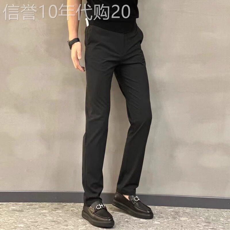 UASK高档西裤男春秋季2026新款长裤子直筒宽松高端商务男士休闲裤