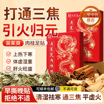 中科院专研&吴茱萸肉桂足贴第I！