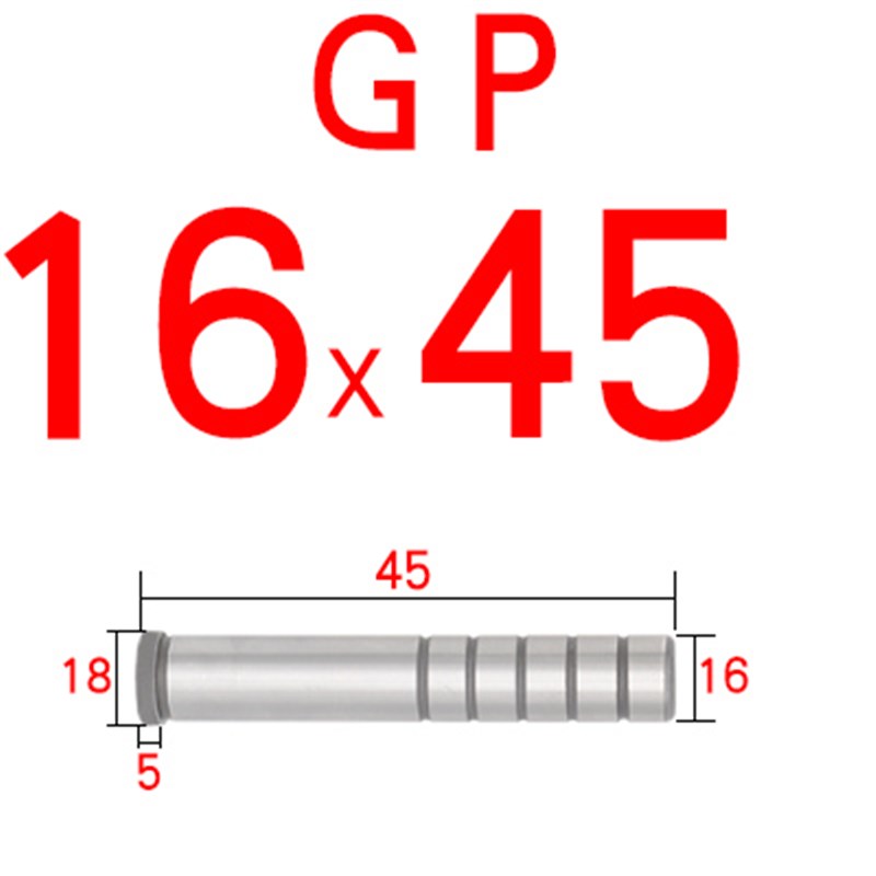 模具精密GP GA GB导柱导套 冲模辅助E内导柱 小导柱SUJ-2轴承钢16