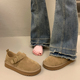春秋平底全包豆豆鞋 博0128n 秋一脚蹬赖人乐福鞋 勃肯鞋 女2026新款