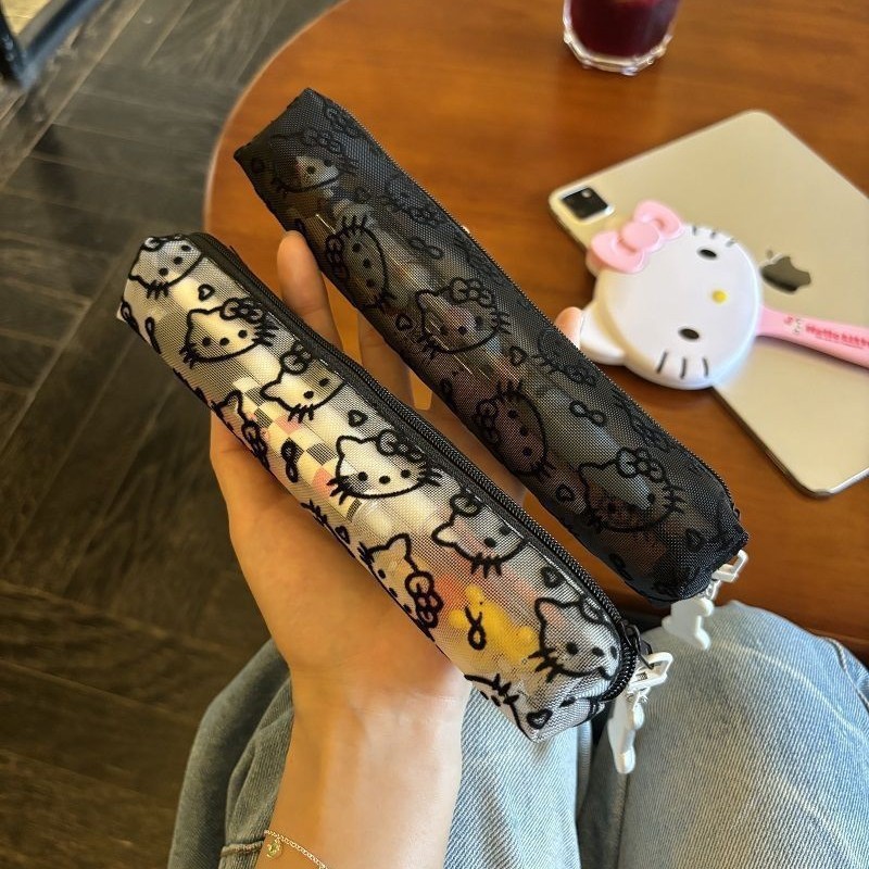 网纱透明化妆包女随身202