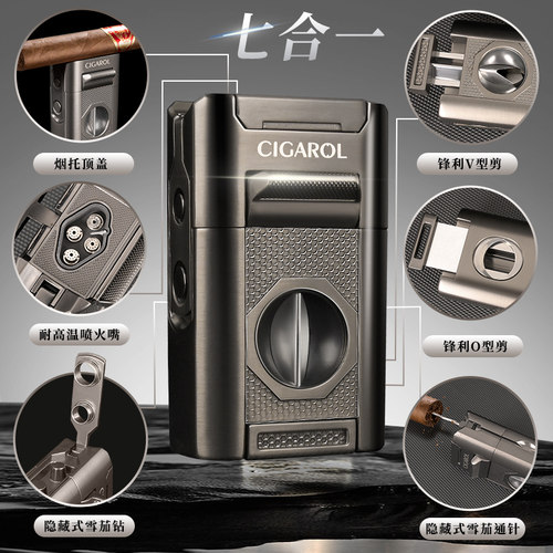 一机俱全（燃，双面剪钳，通针，钻，支架）