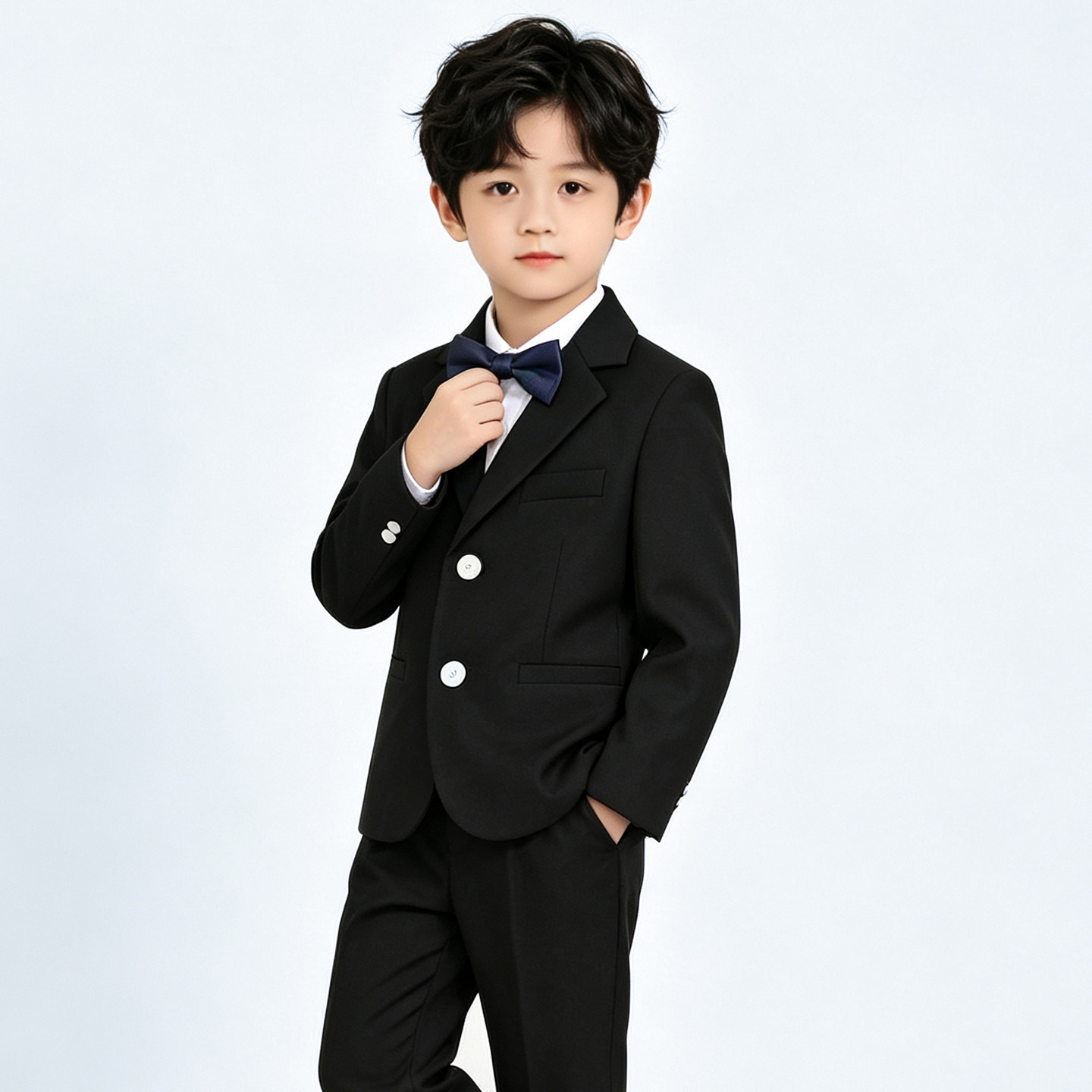 男童礼服套装花童西服生日演出服