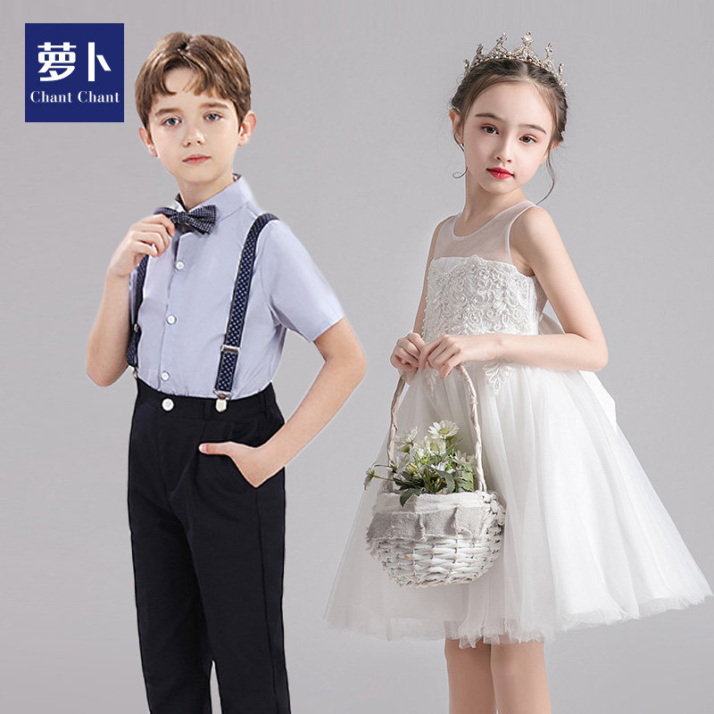 英伦合唱演出服2026新款女童