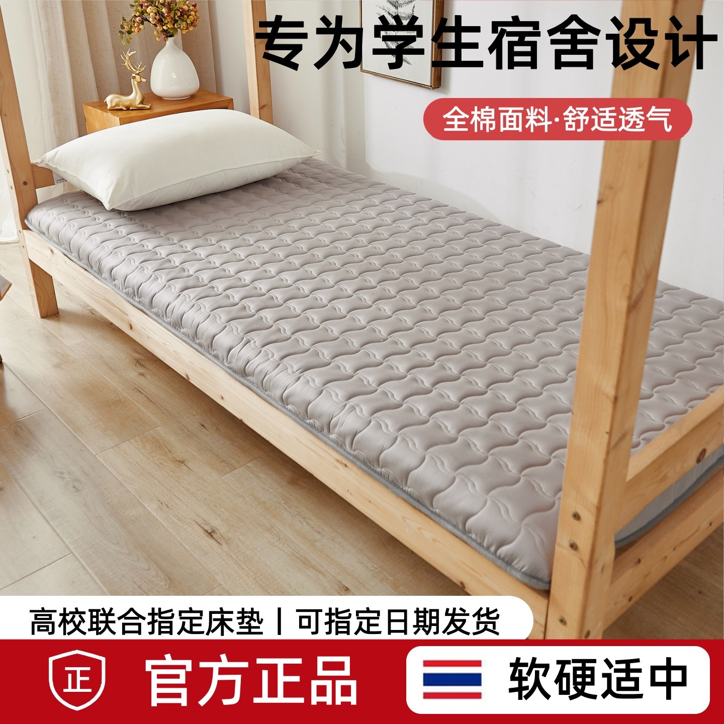 大豆纤维床垫学生宿舍垫子遮盖物家用纯棉软垫被褥床褥垫褥子铺底,床上用品,床垫/床褥/床护垫/榻榻米床垫,淘宝优惠券,粉丝福利购,淘宝优惠卷