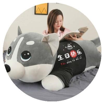 床上可爱的布姓娃玩具 女孩少女女宝宝儿童卡通公仔小女孩 摆件