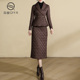 套装 2025年秋冬新款 减龄气质半身裙职业加棉加厚两件套裙时尚 女