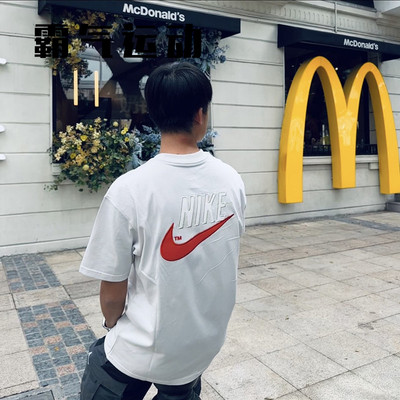 Nike/耐克短男女刺绣休闲宽松