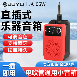 05W电吹管专用直插式 小音箱蓝牙充电吉他贝斯乐器音响 JOYO卓乐JA