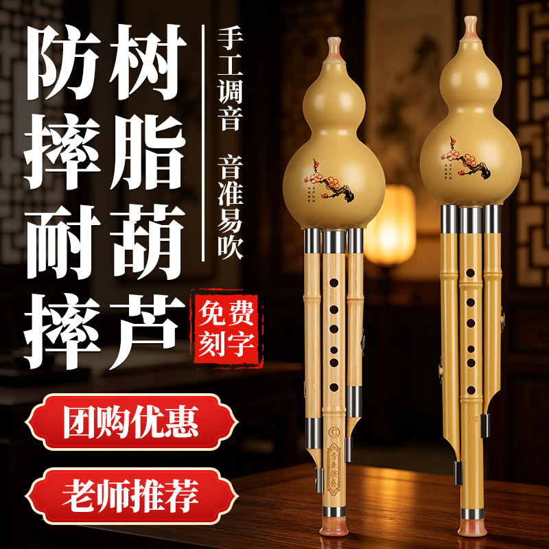 沁律七孔葫芦丝学生专用C调降B调图片
