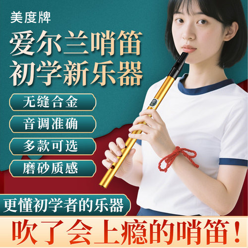爱尔兰哨笛乐器C调D调小学生专用