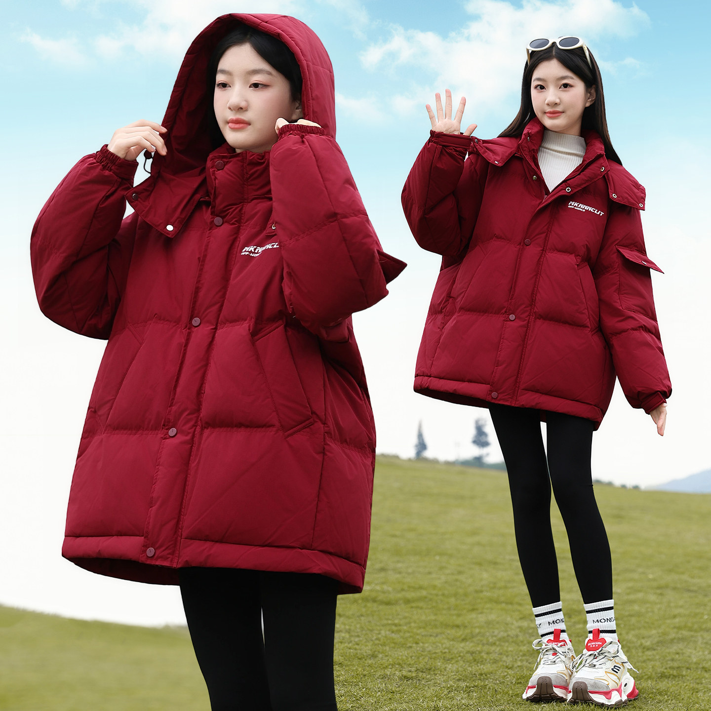 女童加厚冬季棉衣保暖棉袄