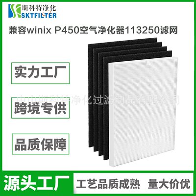 适用于winix P450 25HC4 E 空气净化器滤网113250空气过滤器滤芯