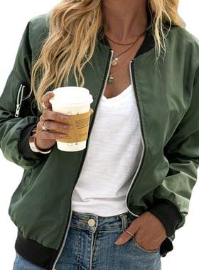 Women's outerwear with zipper outer jacket for