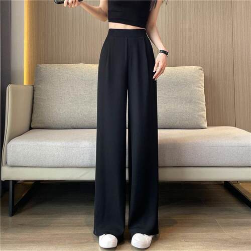 Straight leg pants, suit trendy batch, thin design,
