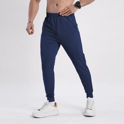 Training Running Men's Sports Pocket Zipper Pants New