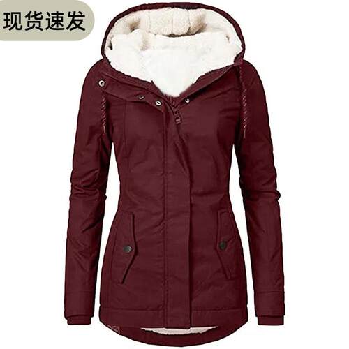 Women's outerwear with pocket zipper and long sleeved