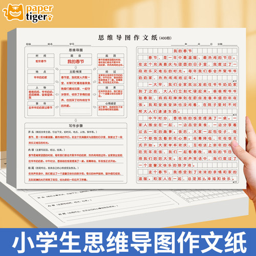 小学生初中生思维导图专用作文