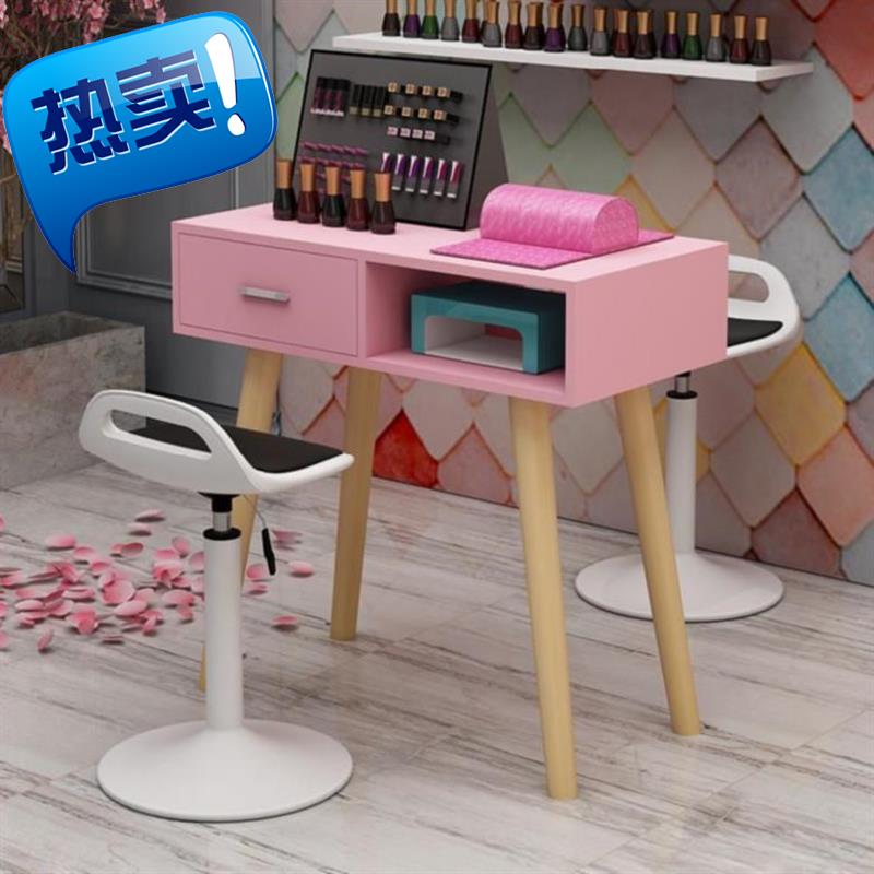 抽屉带椅子现代单人桌店用美甲复古木质凳子03北欧双人创意清新美|ruв категории коммерческий/офисная мебель, салон/салон мебели, маникюрный стол - от Buy2taobao.com для оказания профессиональной услуги покупки агента Taobao