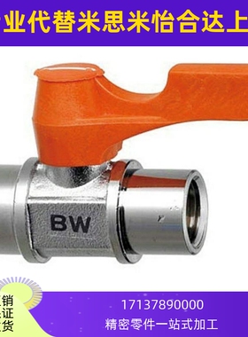 专业替换 米思米 BBFF11F BBFF12F BBFF21F -B W Y BL小型球阀