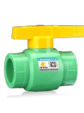 Зеленое стальное ядро ​​PPR Шаровое выключатель 4 -точечно точечно расплавленная водопроводная водопроводная вода и трубы холодной воды на аксессуары для водных труб