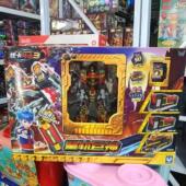 正版 玩具拳霸比特变形机器人男孩童机甲 炫卡斗士3重轨巨神第三季