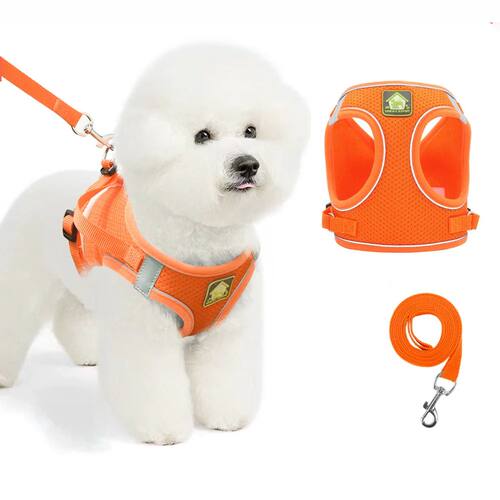 Dog Harness Pet Leash Vest-style Cat Breathable Adjustable R