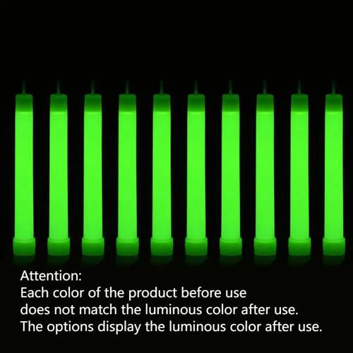 5/10pcs Survival Kit Military Glow Light Stick SOS Gear Outd