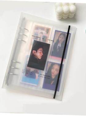 A5 Photocard Holder Kpop Binder Polaroid Photocard Holder Bo