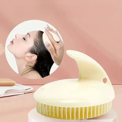 Portable Scalp Care Comb Soft Massage Brush Remove Dandruff