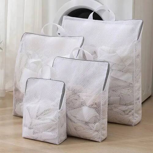 1PC 3D Laundry Bag WithDrawable Mesh Bag Washing Machine Fil