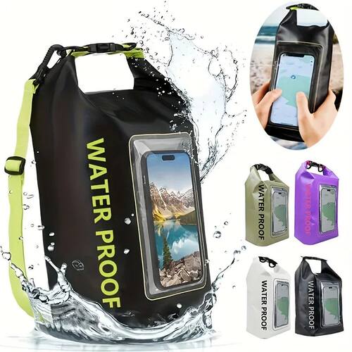 Waterproof PVC Dry Bag 2L Swimming Diving Rafting Floating S