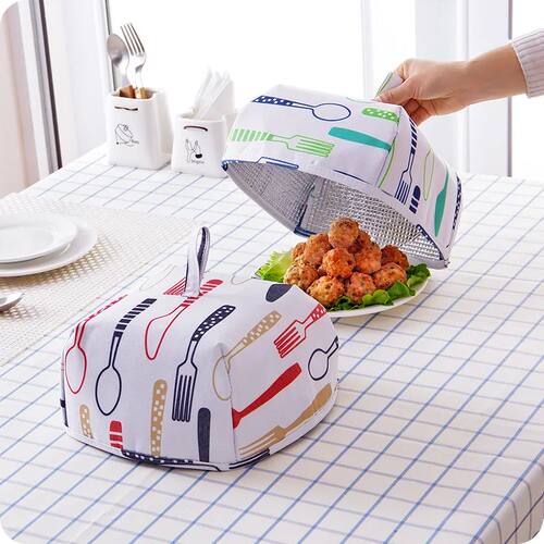 Dining Table Food Cover Dust Keeping Warm Cooking Tools Anti