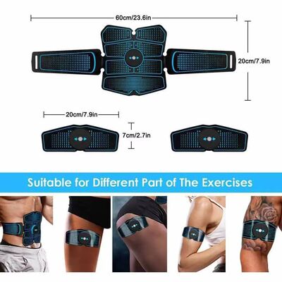 EMS Electrical Muscle Stimulator Press Machine Abdominal Bel