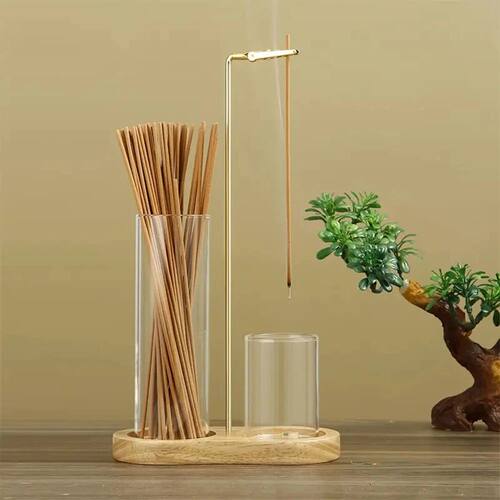 2 In 1 Incense Holder For Sticks Anti-Ash Flying Incense Bur