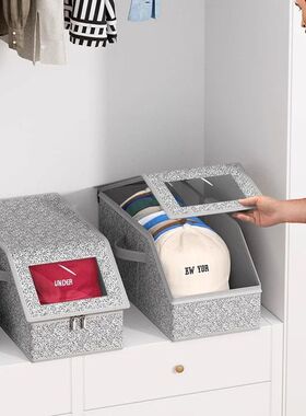 Stackable Dust-proof Boxes Baseball Cap Storage Box Stackabl