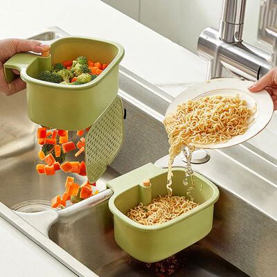 1pc kitchen Sink Filter Basket, Sink Washing Basin Anti Leak