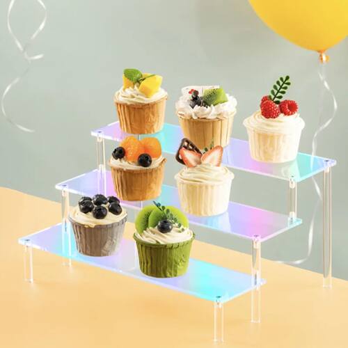Colorful Acrylic Display Stand for Collections Party Decorat