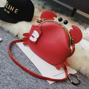 Mini Shoulder Women Ins Design Polyester Crab Fashion Korean